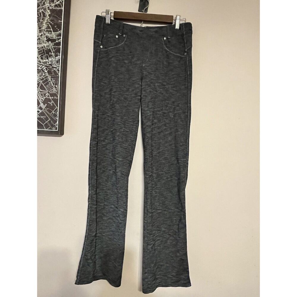 KUHL Mova Pants •Women 10 Short• Gray Drawstring Stretch Jersey Hiking